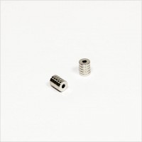 D4-d1,5x1mm - N48 NdFeB Ring Magnet - NiCuNi