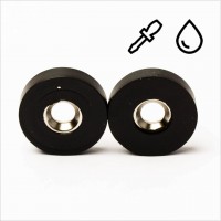 D25-d7x5mm - N35 NdFeB Ring Magnet mit Senkung - kunststoffummantelt/wasserfest D25-d7x5mm - N35 NdFeB Ring Magnet mit Senkung - kunststoffummantelt/wasserfest