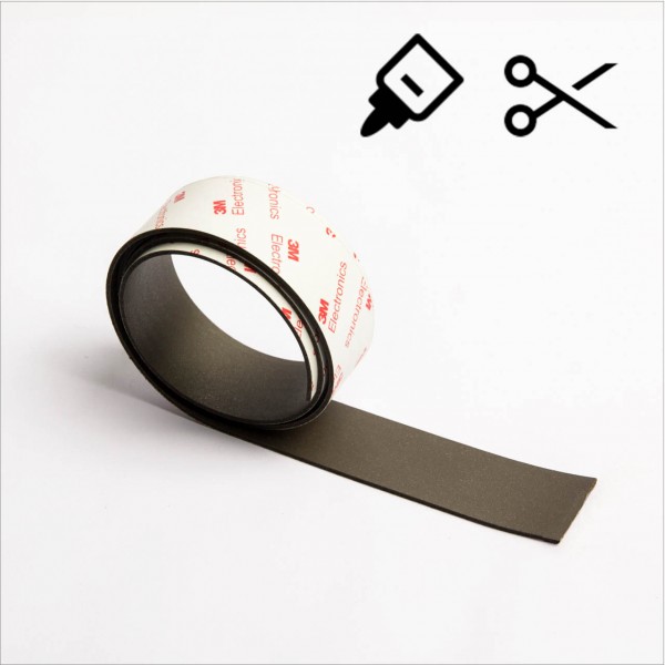 Neodym Magnetic Tape self-adhesive 30mm | Neodym Magnetic Tapes ...