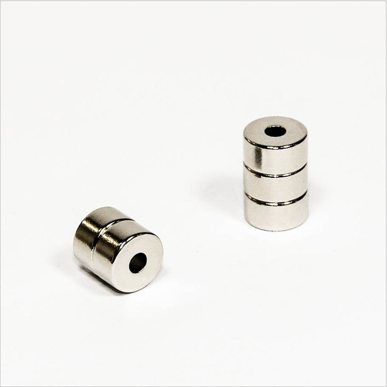 D6,3x5mm - N42 Neodym Zylinder Magnet - NiCuNi, bis 10mm Durchmesser, Scheiben und Stäbe, Neodymium Magnete
