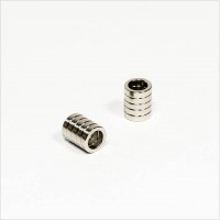 D8-d5,5x2mm - N45 NdFeB Ring Magnet - NiCuNi