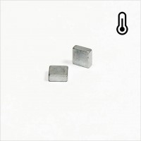 5x5x2mm - 45SH NdFeB Quader Magnet - Zink