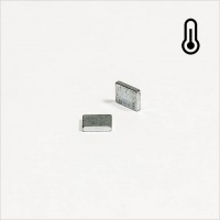 5x4x1mm - 45SH NdFeB Quader Magnet - Zink