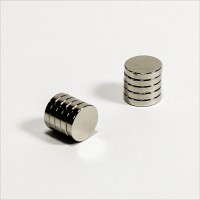 D10x2mm - N52 NdFeB Scheiben Magnet - NiCuNi