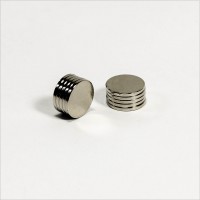 D10x1mm - N42 NdFeB Scheiben Magnet - NiCuNi