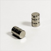 D8x4mm - N48 NdFeB Scheiben Magnet - NiCuNi