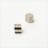 D6x1mm - N45 NdFeB Scheiben Magnet - NiCuNi