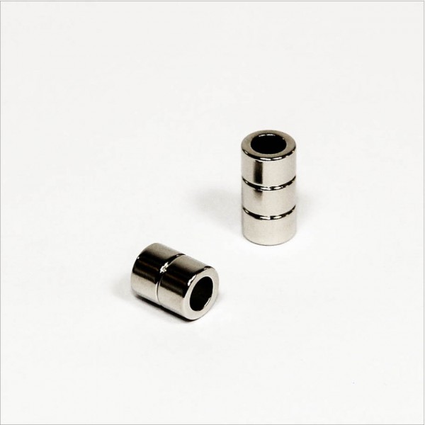 D8-d5x5mm - N48 NdFeB Ring Magnet - NiCuNi