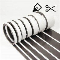 Narrow Neodymium Magnetic Tape 10 x 1 mm - Magnets By HSMAG