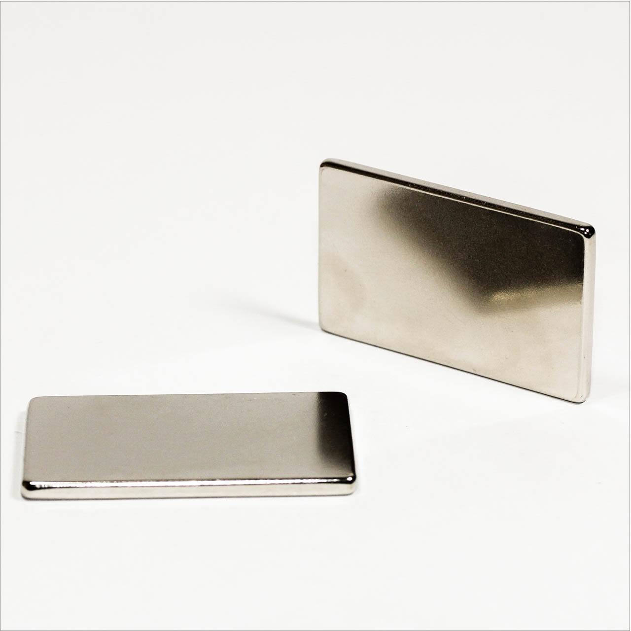 20x12x1mm - N45 Aimant néodyme rectangulaire - NiCuNi