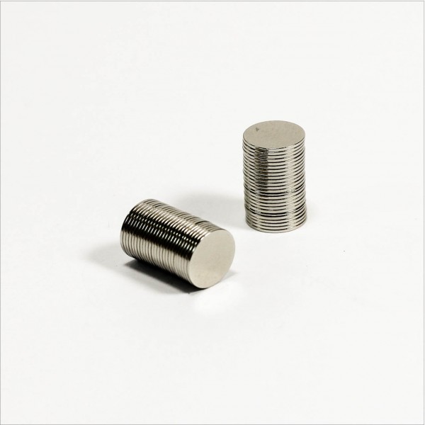 D8x0.5mm - N48 NdFeB Scheiben Magnet - NiCuNi