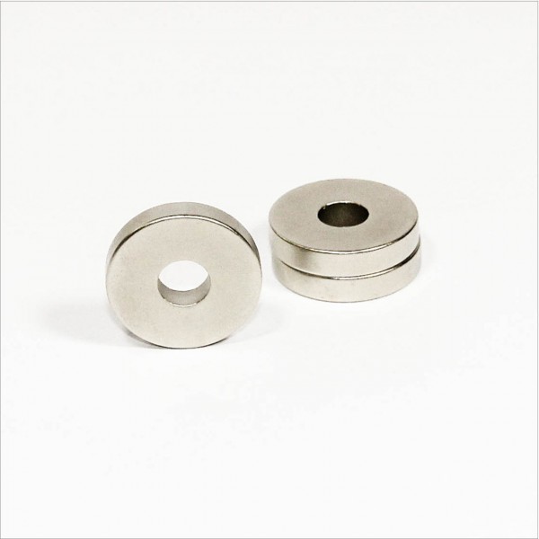 D30-d10x6mm - N42 NdFeB Ring Magnet - NiCuNi