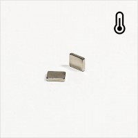 5x4x1mm - 45SH NdFeB Quader Magnet - NiCuNi