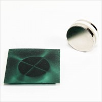 D30x5mm - N48 NdFeB Scheiben Magnet Multipol 4 - NiCuNi D30x5mm - N48 NdFeB Scheiben Magnet Multipol 4 - NiCuNi