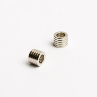 D10-d6x1,5mm - N52 NdFeB Ring Magnet - NiCuNi