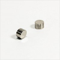 D8x1mm - N48 NdFeB Scheiben Magnet - NiCuNi