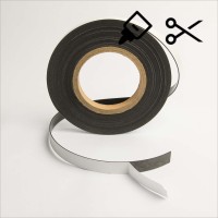 Magnetband 1.0mm selbstklebend 15mm breit x 10m semi-anisotrop