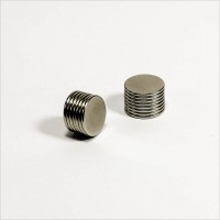 D12x1mm - N45 NdFeB Scheiben Magnet - NiCuNi