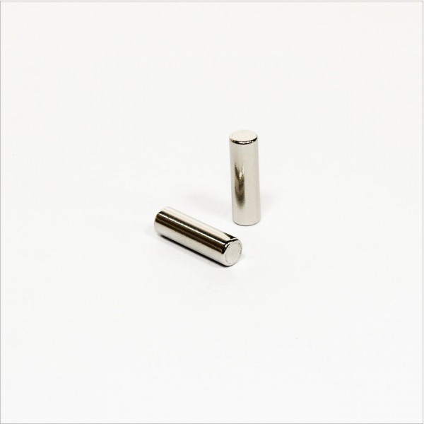 D6x20mm - N42 NdFeB Stab Magnet - NiCuNi