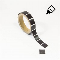 Magnetplättchen vom Band 20x20mm selbstklebend Magnetplättchen vom Band 20x20mm selbstklebend