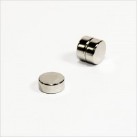 D12x5mm - N42 NdFeB Scheiben Magnet - NiCuNi