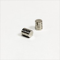 D4x1mm - N45 NdFeB Scheiben Magnet - NiCuNi