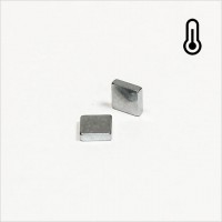 5x5x1,5mm - 45SH NdFeB Quader Magnet - Zink