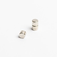 D6,3x5mm - N42 NdFeB Zylinder Magnet - NiCuNi